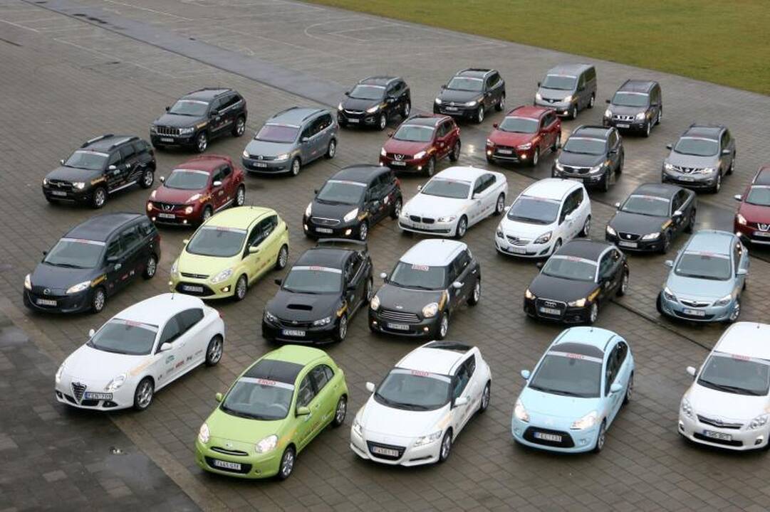 2012 m. Lietuvos naujų automobilių rinka smuko 9 proc.