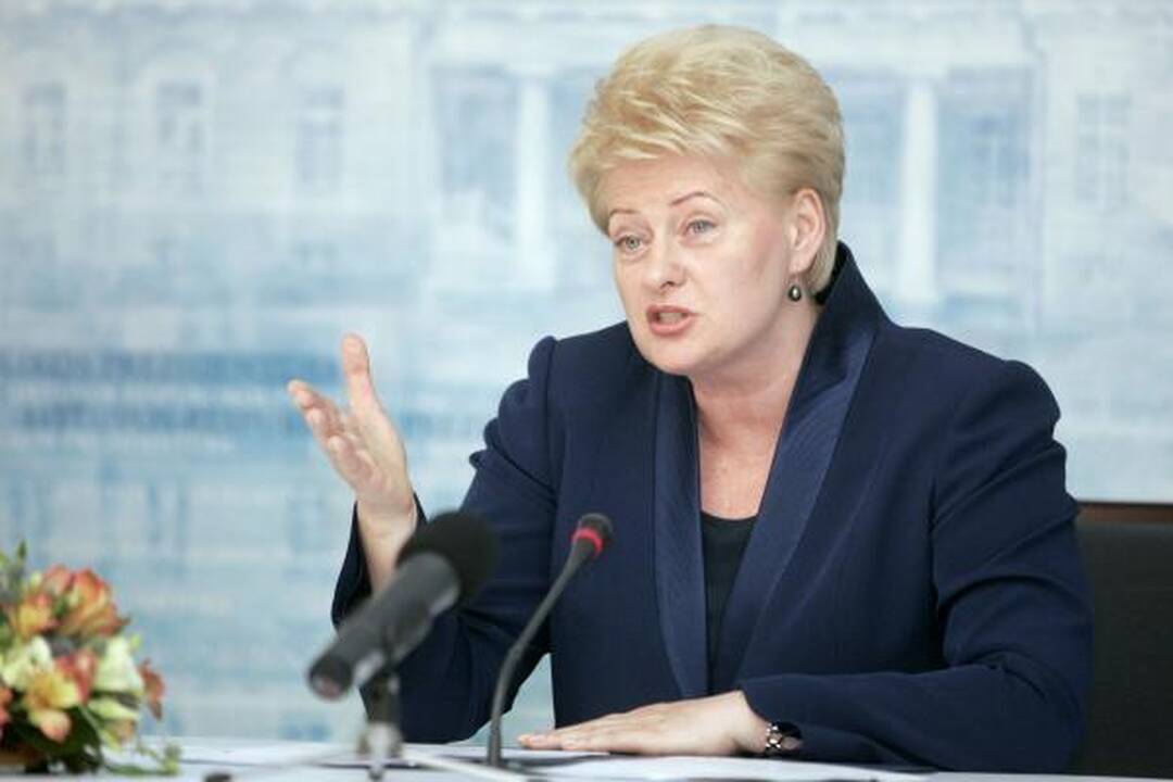 Prezidentė: reikia skatinti ūkių gaivinimą saugomose teritorijose