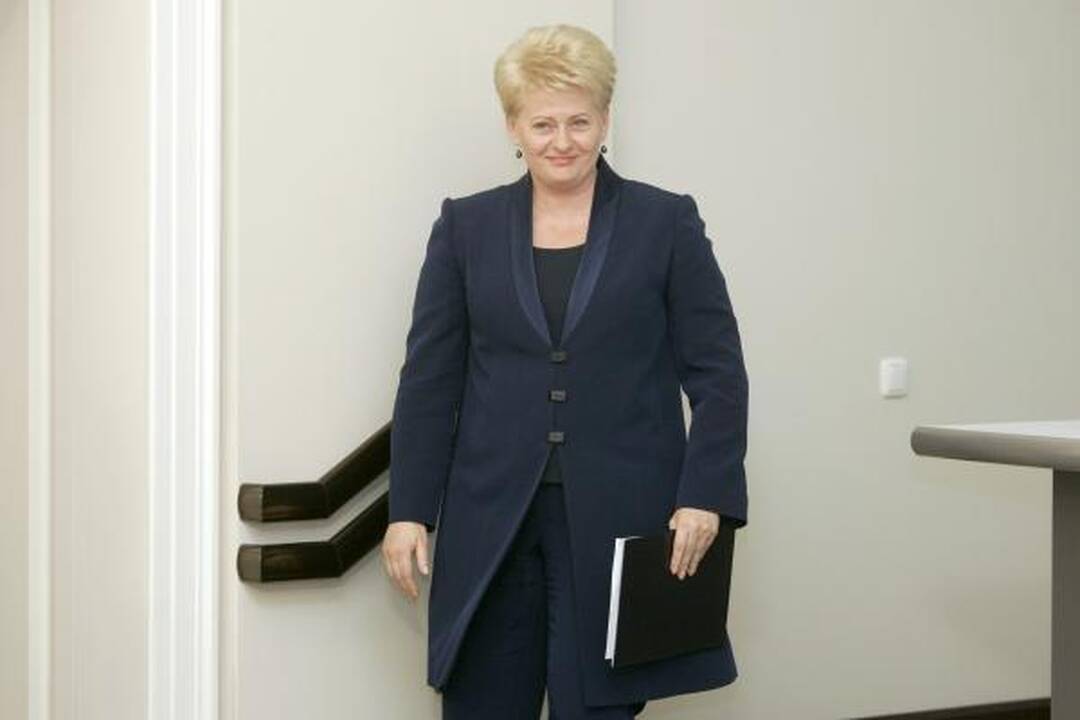 Prezidentė siūlo naikinti teisines spragas, trukdančias tirti nusikaltimus žmoniškumui 