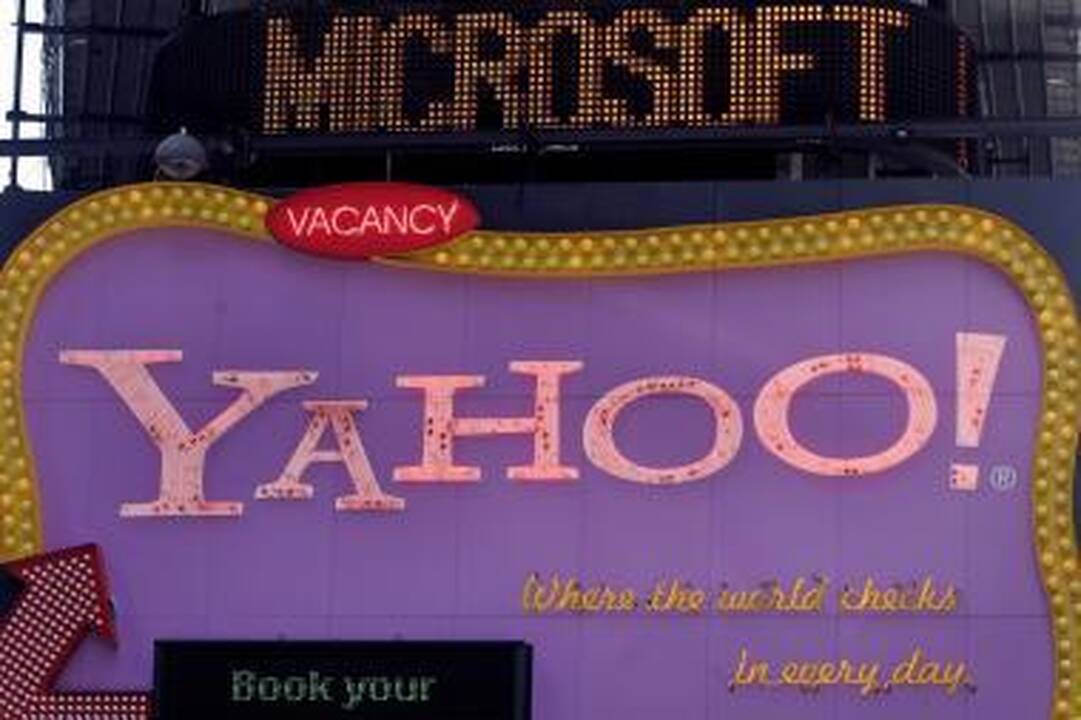 „Yahoo": „Microsoft" vertėtų pirkti mus