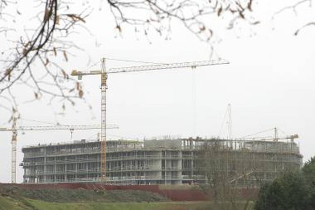 Kauniečiai galės iš arti apžiūrėti arenos statybas