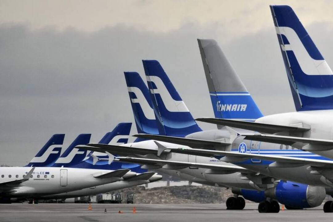 Žaibas ore trenkė į 10 „Finnair“ lėktuvų