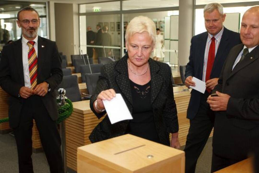 Pirmąkart Seimui vadovaus moteris