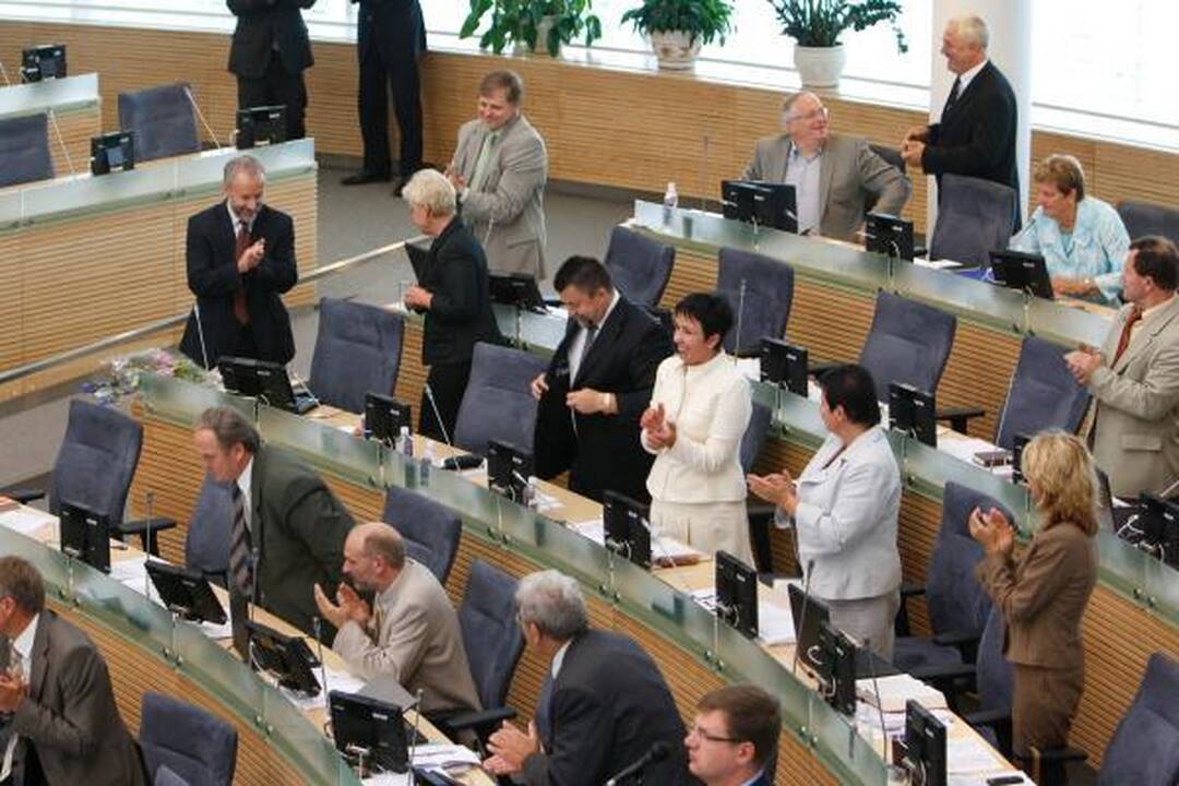 Pirmąkart Seimui vadovaus moteris