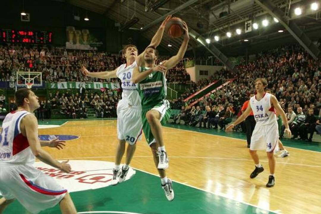 „Žalgiris“ - CSKA: dar viena nesėkmė 68:83 (papildyta)
