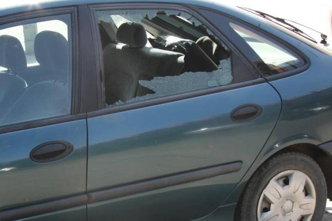 Vagystės iš automobilių nepamoko vilniečių