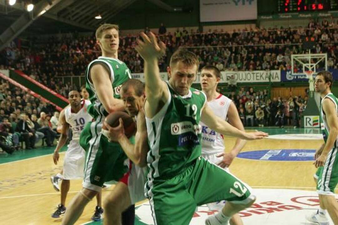 „Žalgiris“ - CSKA: dar viena nesėkmė 68:83 (papildyta)
