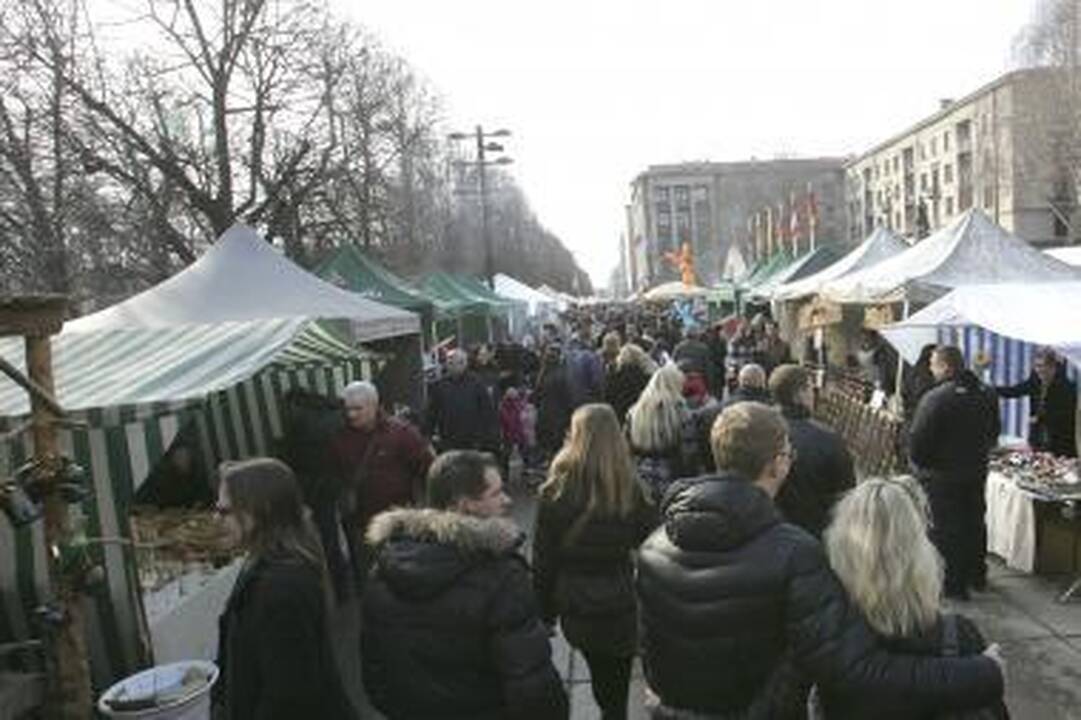 Pirkinių krepšiai Kaziuke vis dar kuklūs