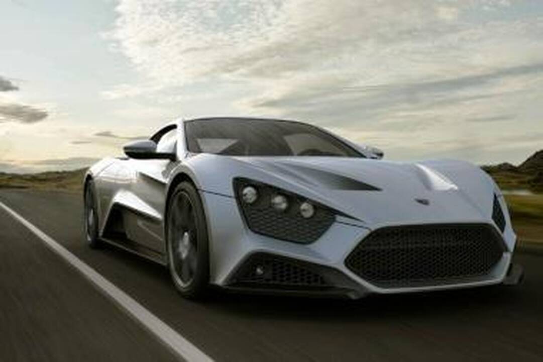 „Zenvo ST1“ - 1104 AG iš Danijos