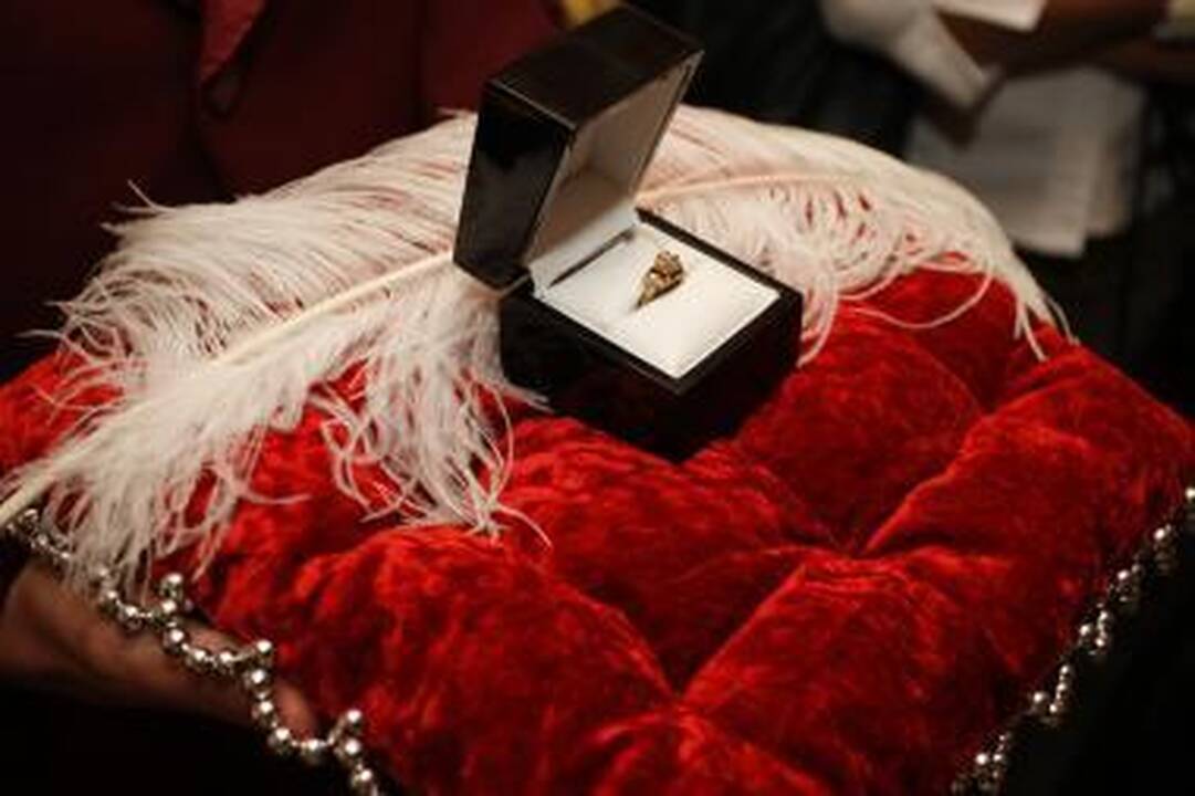 Romoje iš juvelyrinės parduotuvės pavogtas pusę milijono eurų kainuojantis žiedas