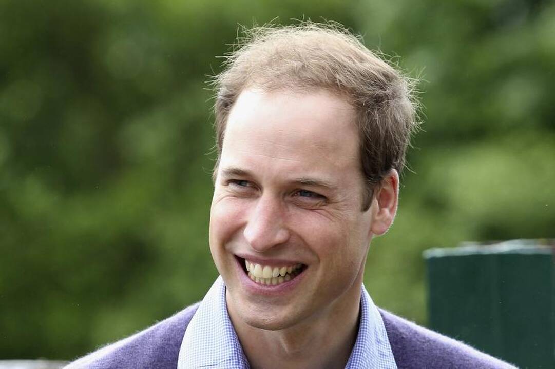 Princas Williamas Škotijoje įšventintas į riterius