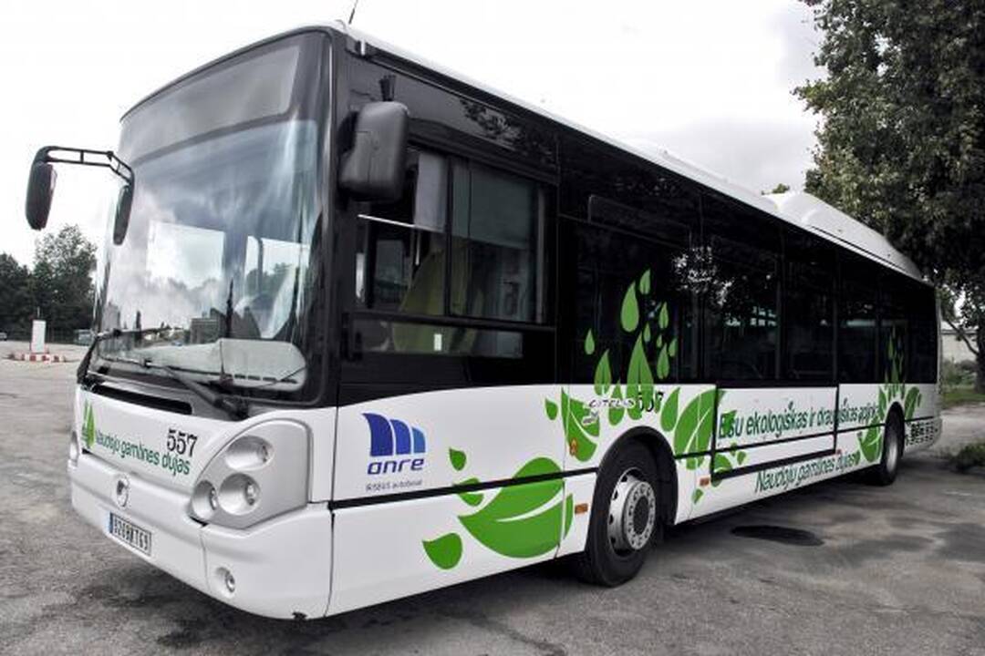 Naujas autobusas Klaipėdoje važinės tik savaitę