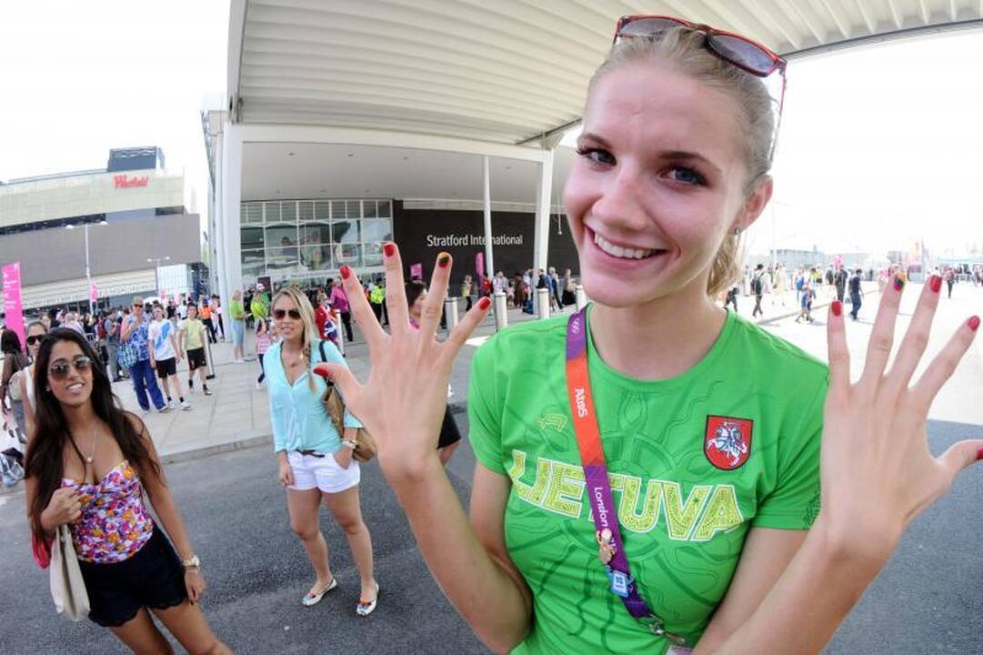 Airinė Palšytė Londono olimpinėse žaidynėse liko vienuolikta