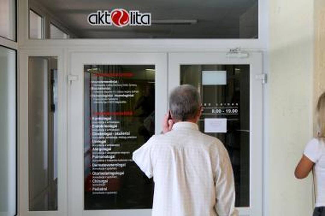„Aktolitos“ medikai: algų negavome septynis mėnesius