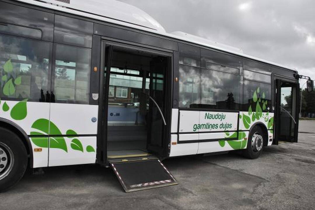 Naujas autobusas Klaipėdoje važinės tik savaitę