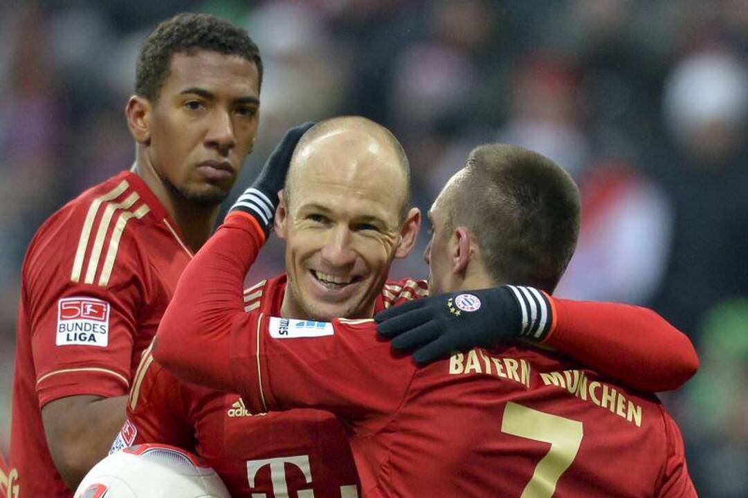 „Bayern“ negailestingai 6:1 pažemino „Werder“ (rezultatai)