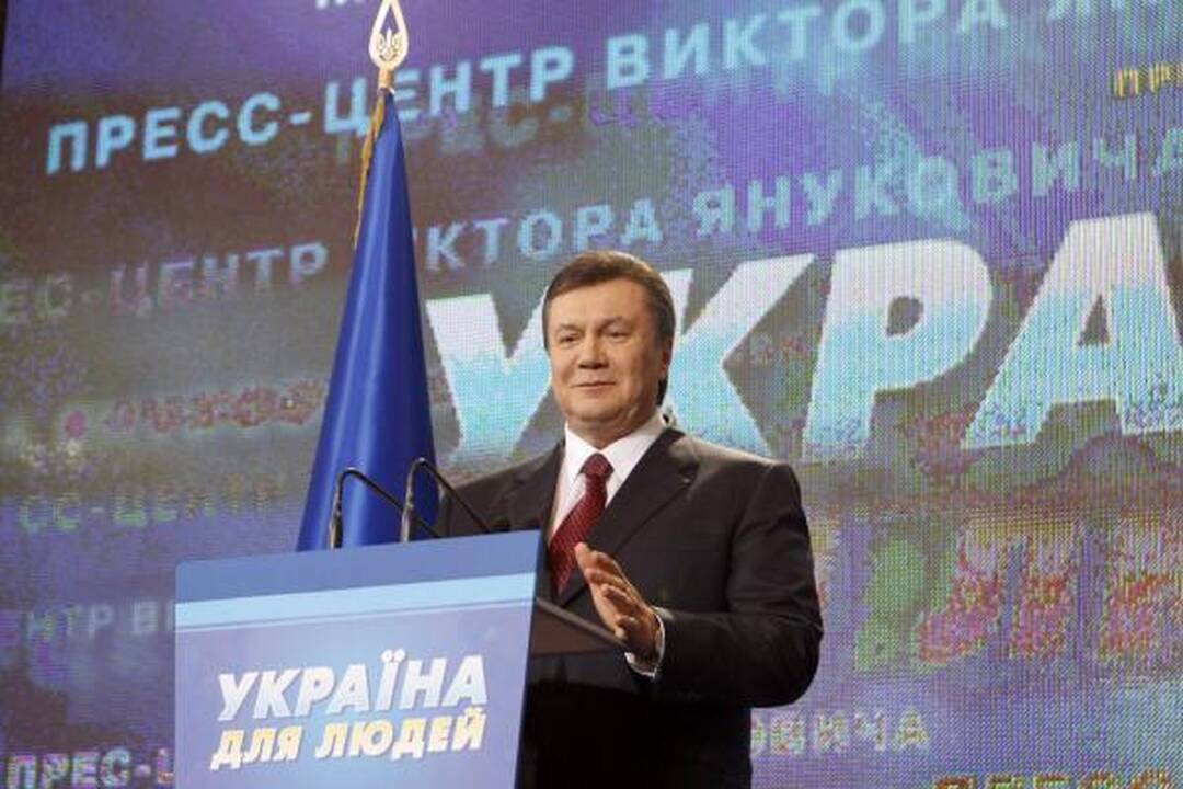 Ukrainos prezidento rinkimai: J.Tymošenko jau nebepavys V.Janukovyčiaus (papildyta)