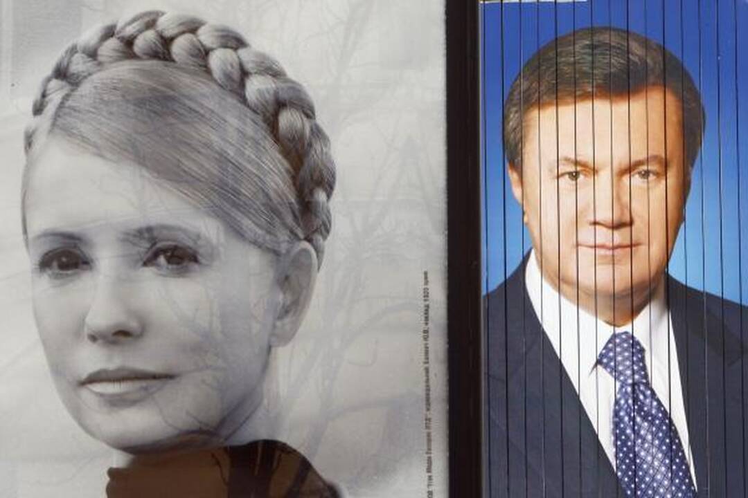 Ukrainos prezidento rinkimai: J.Tymošenko jau nebepavys V.Janukovyčiaus (papildyta)