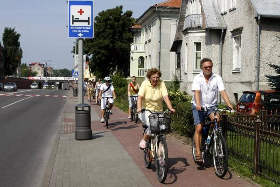 Dviratininkams – Klaipėdos valdininkų pažadai