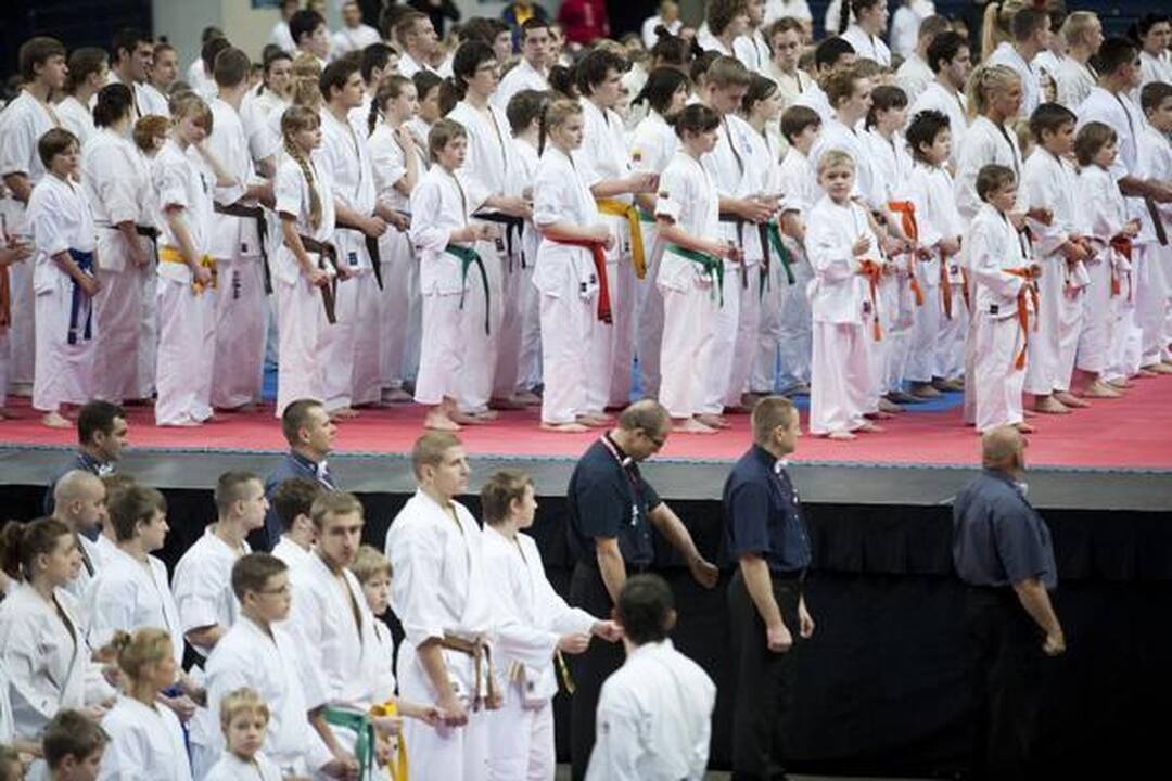 Šeštadienį sostinėje - Europos kiokušin karatė jaunimo ir studentų čempionatas