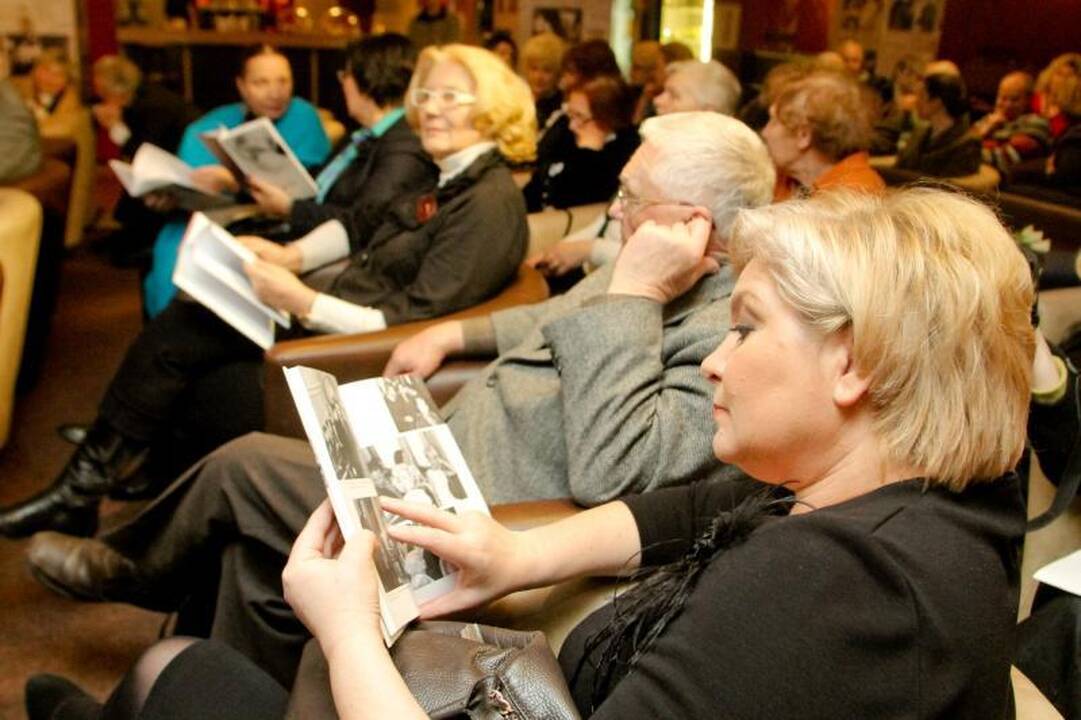 Pristatyta legendinės diktorės G. Bigelytės kūrybos knyga
