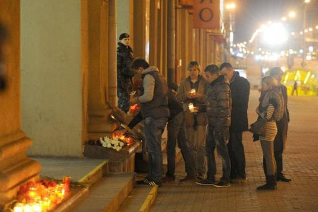 Balandžio 13-oji Minske paskelbta gedulo diena