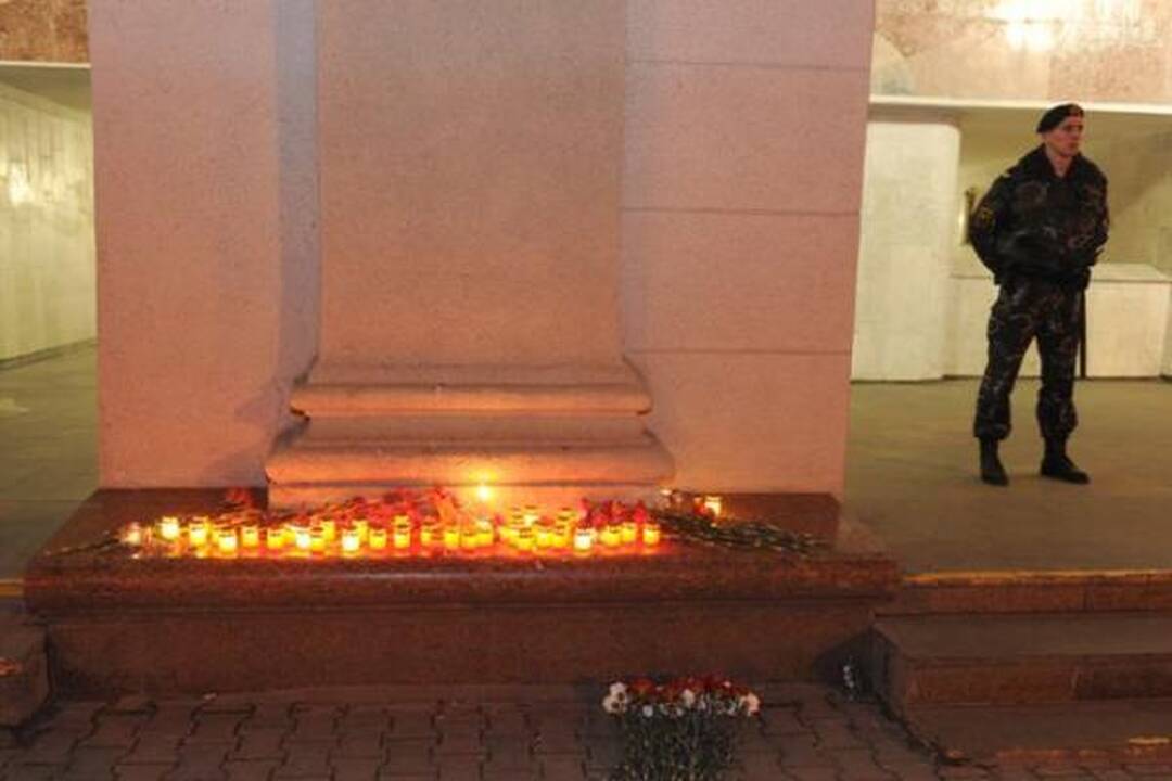 Balandžio 13-oji Minske paskelbta gedulo diena