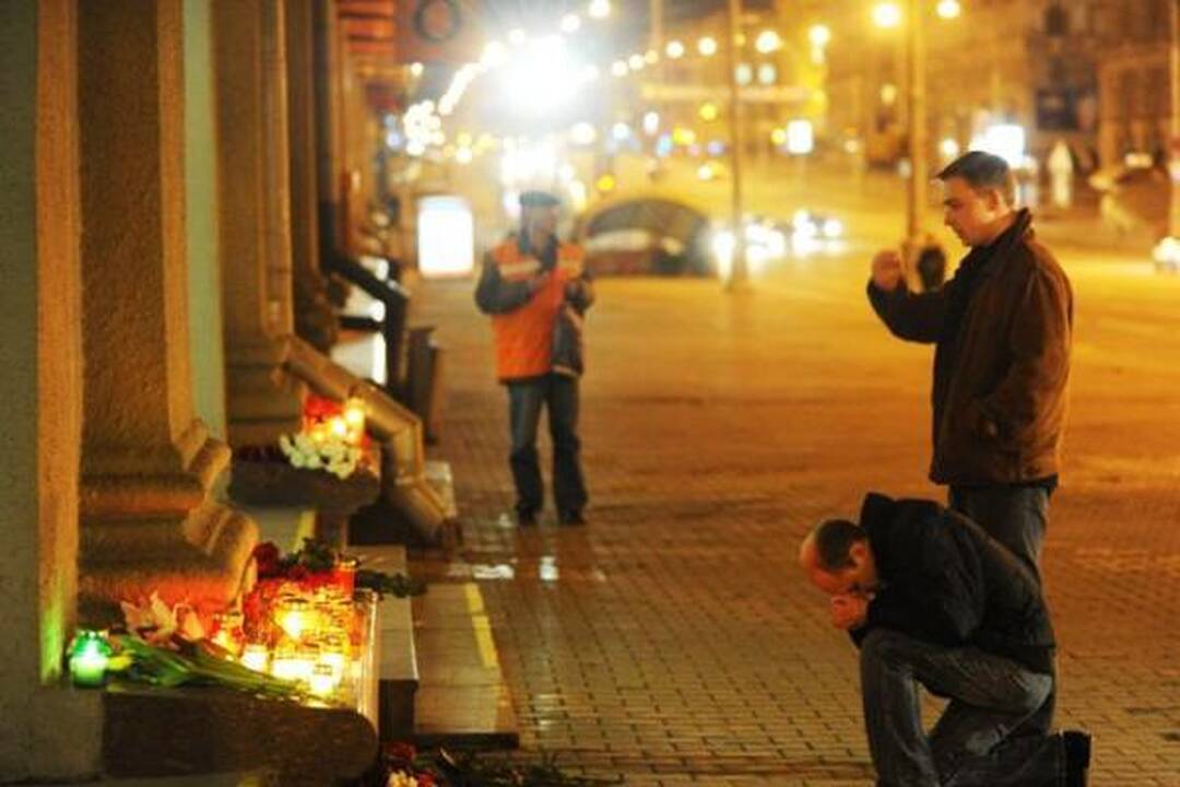 Balandžio 13-oji Minske paskelbta gedulo diena