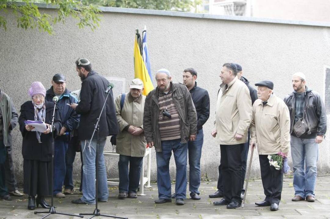 Uostamiestyje prisimintos žydų genocido aukos, padėkota jų gelbėtojams