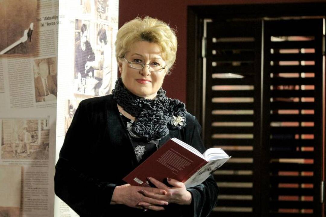 Pristatyta legendinės diktorės G. Bigelytės kūrybos knyga
