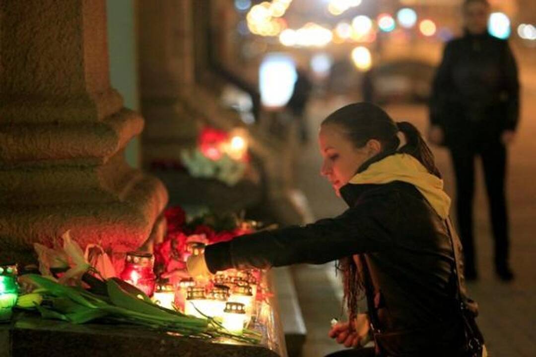 Balandžio 13-oji Minske paskelbta gedulo diena