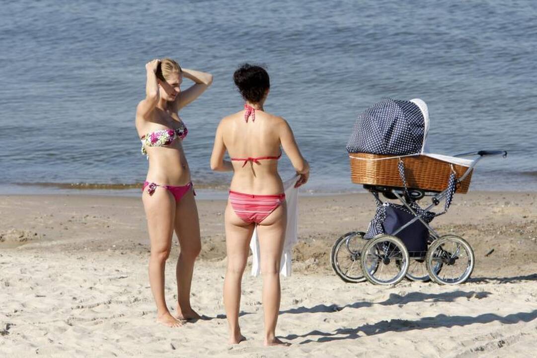 Po tvankios savaitės pabaigos pirmadienį sulauksime lietaus