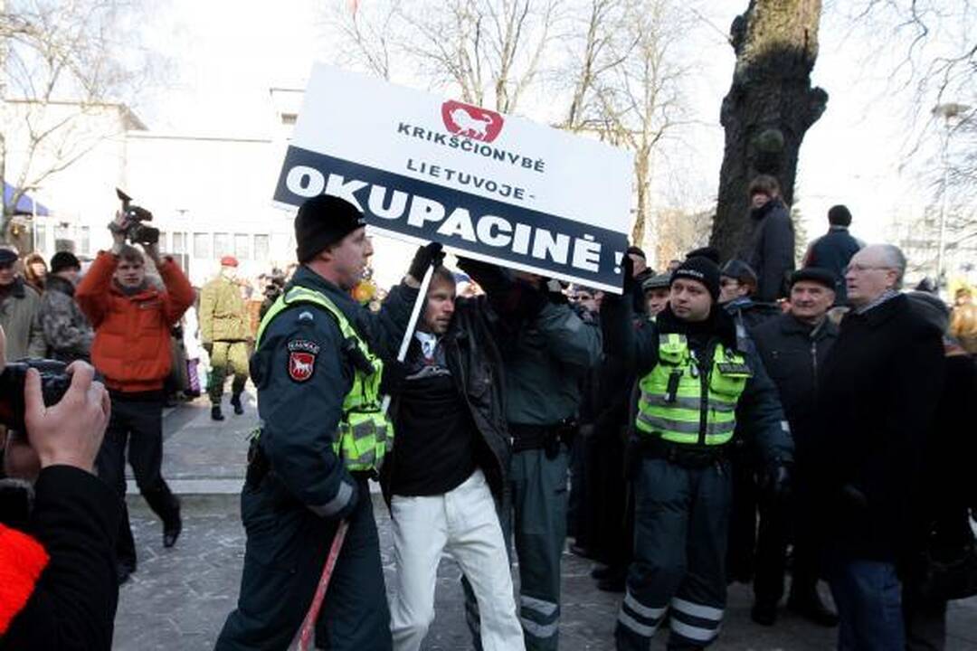 Pagonybę propaguoti Kaune - draudžiama?