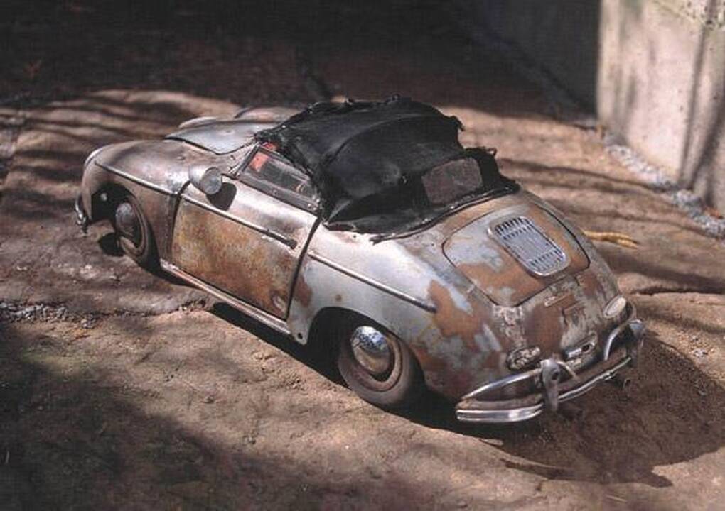 Vokiečio surūdijusi kolekcija - nuo „Porsche“ iki „Bugatti“