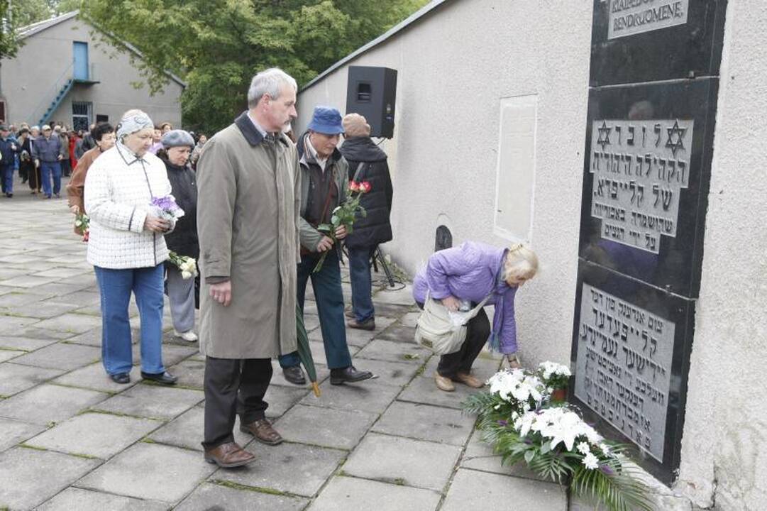 Uostamiestyje prisimintos žydų genocido aukos, padėkota jų gelbėtojams