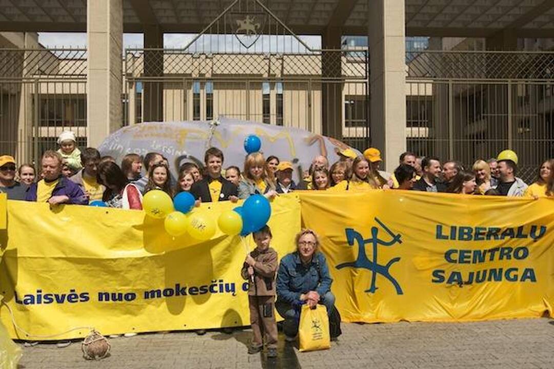 Liberalcentristai minėjo Laisvės nuo mokesčių dieną
