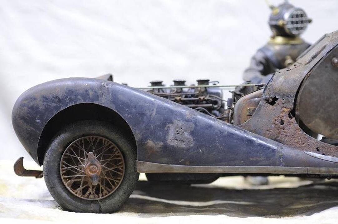 Vokiečio surūdijusi kolekcija - nuo „Porsche“ iki „Bugatti“