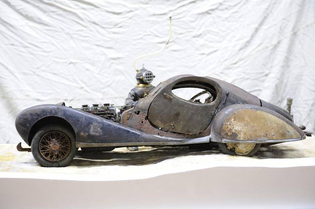 Vokiečio surūdijusi kolekcija - nuo „Porsche“ iki „Bugatti“