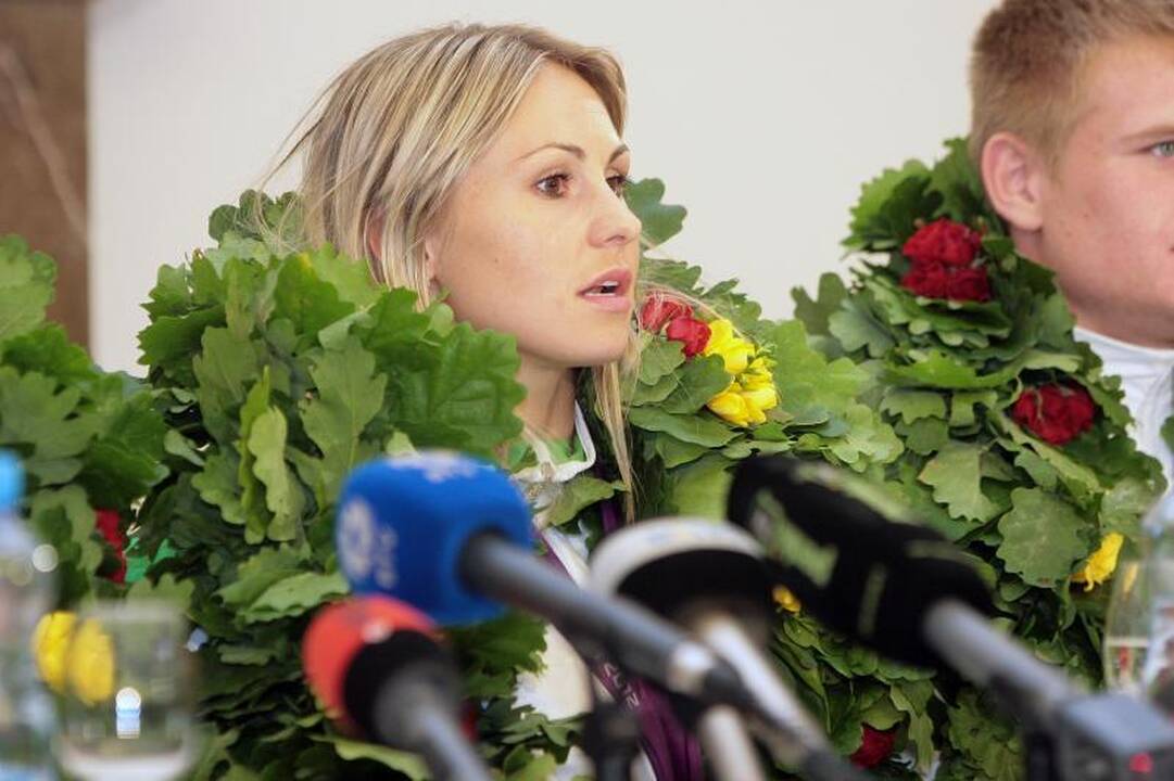 Lietuva didelėmis ovacijomis pasitiko olimpinius čempionus