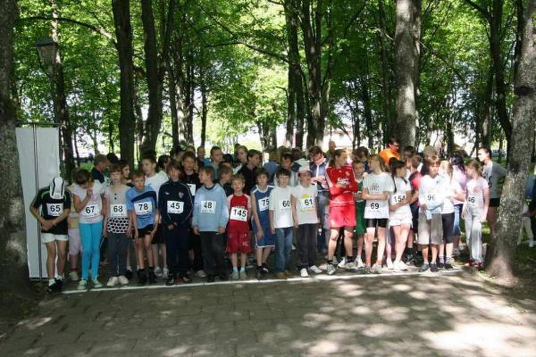 Gargždiškiai Vaikų gynimo dieną pažymėjo bėgimu
