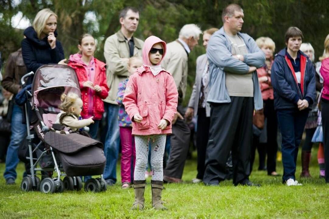 Grafas dirigavo Aleksoto bendruomenės šventei 