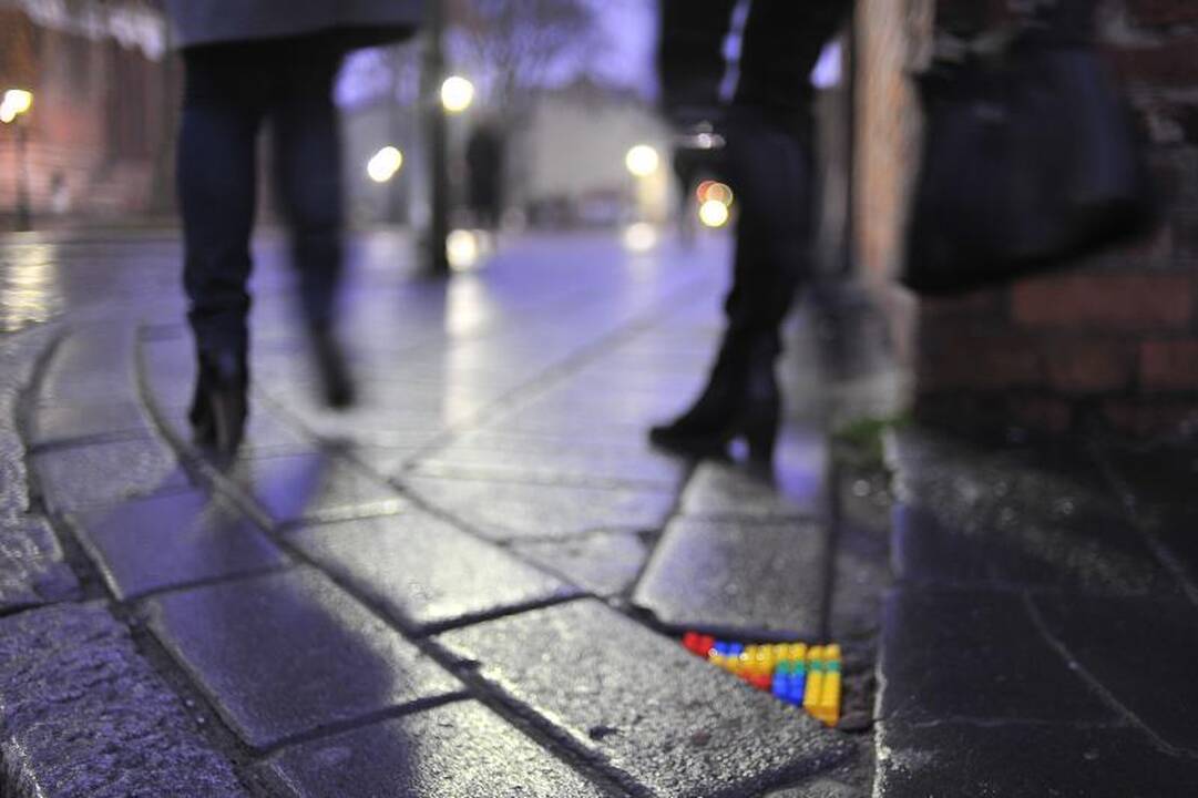 Studentai miesto bėdas sprendžia linksmai