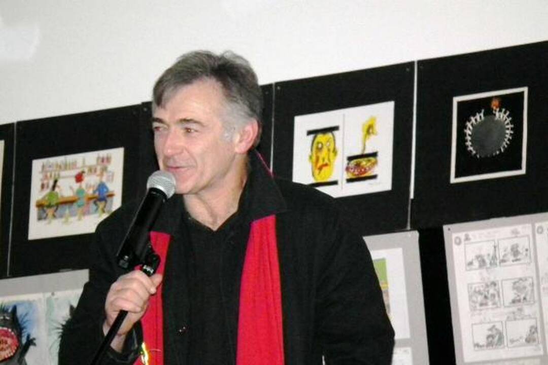 Lietuvių animacijos klasiko I.Bereznicko kūrybos vakare dalyvavo ir pats Baubas