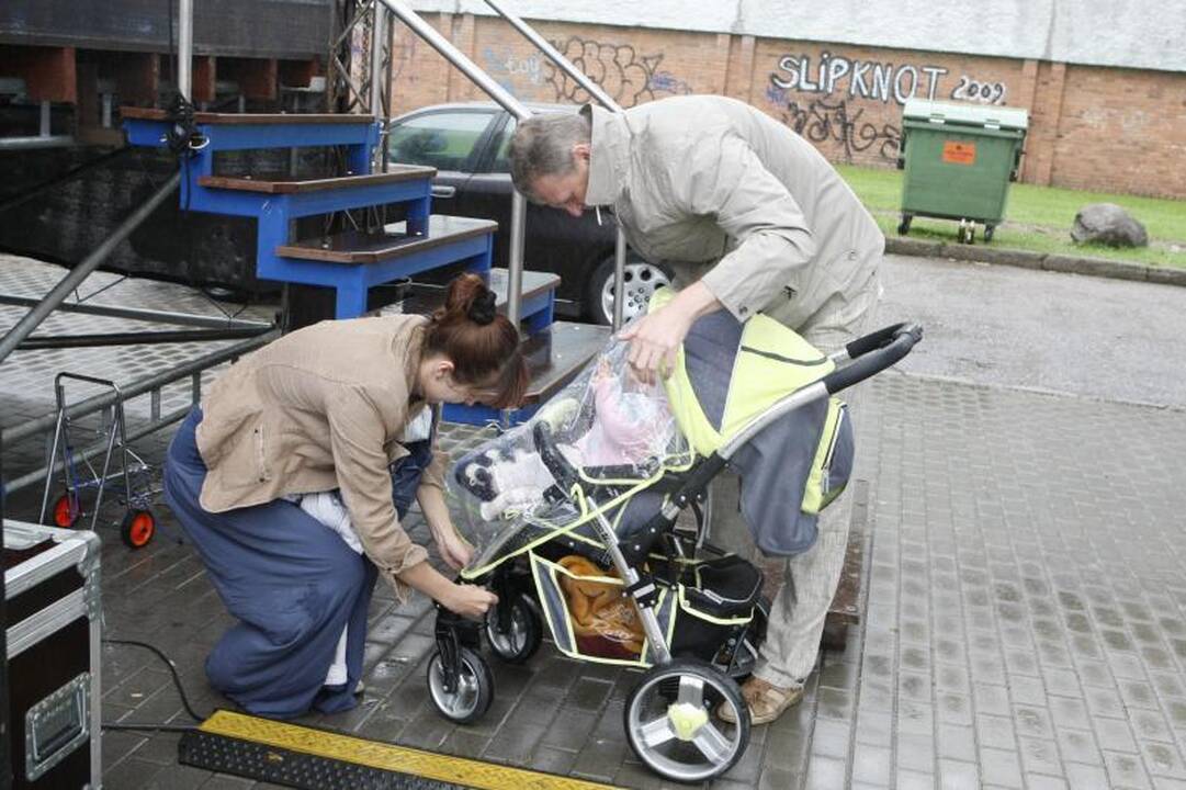 Bjaurus oras išvaikė prekybininkus