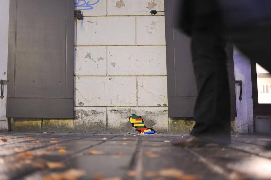 Studentai miesto bėdas sprendžia linksmai