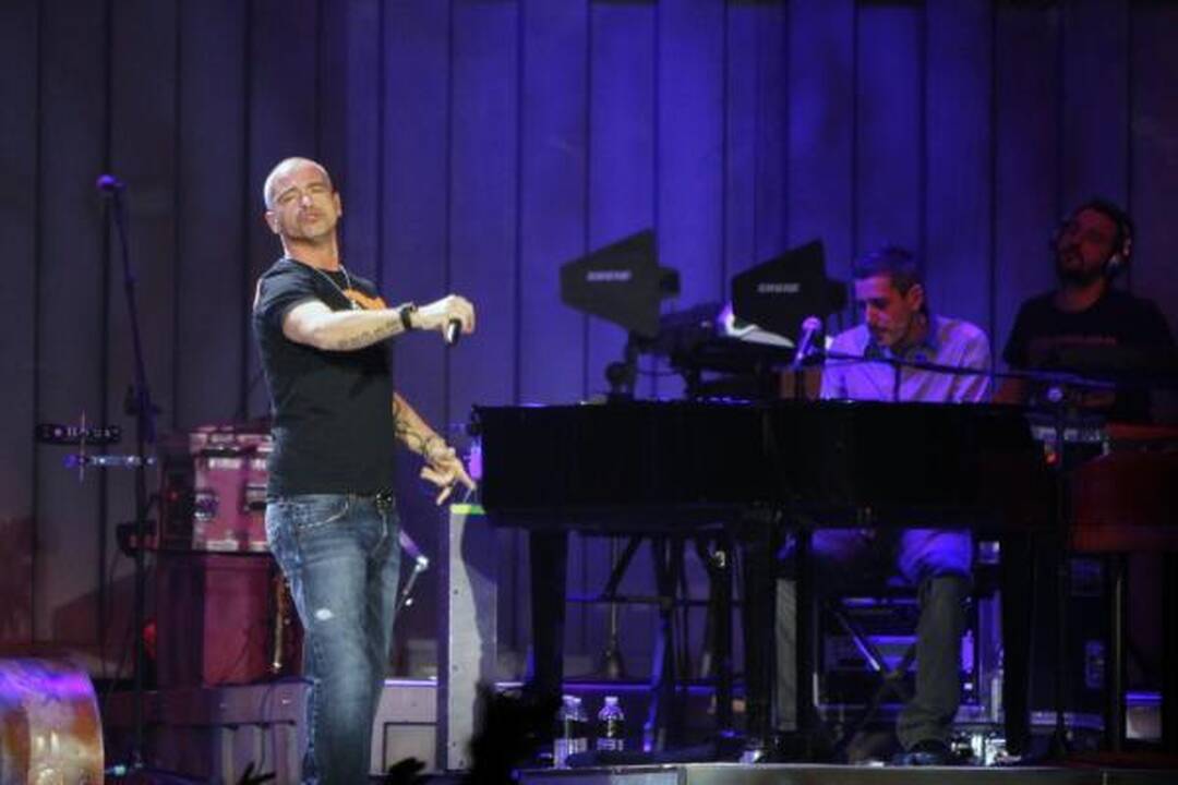 E.Ramazzotti: Labas, Vilnius! Aš jus myliu!