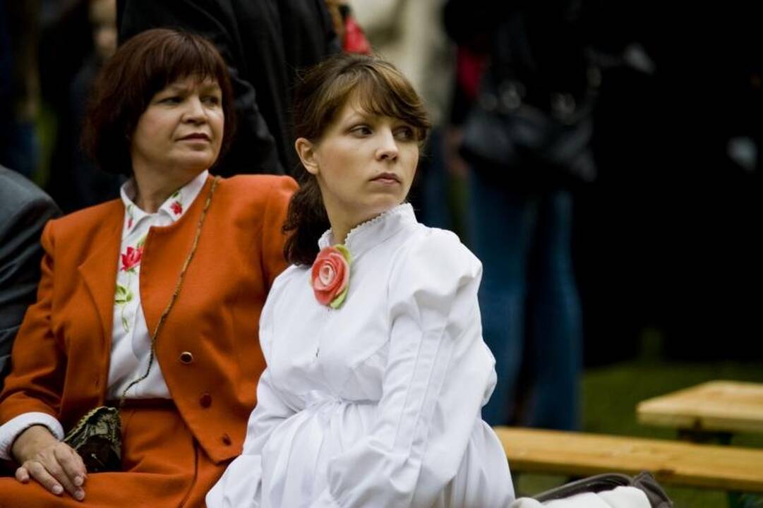 Grafas dirigavo Aleksoto bendruomenės šventei 