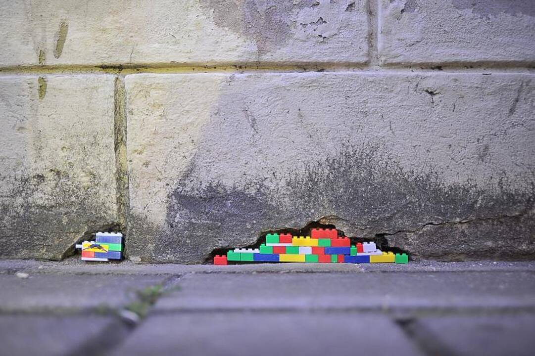 Studentai miesto bėdas sprendžia linksmai