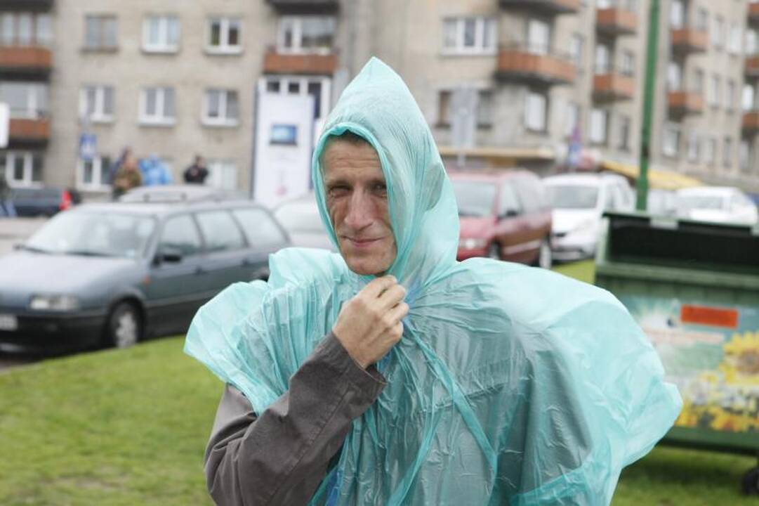 Bjaurus oras išvaikė prekybininkus