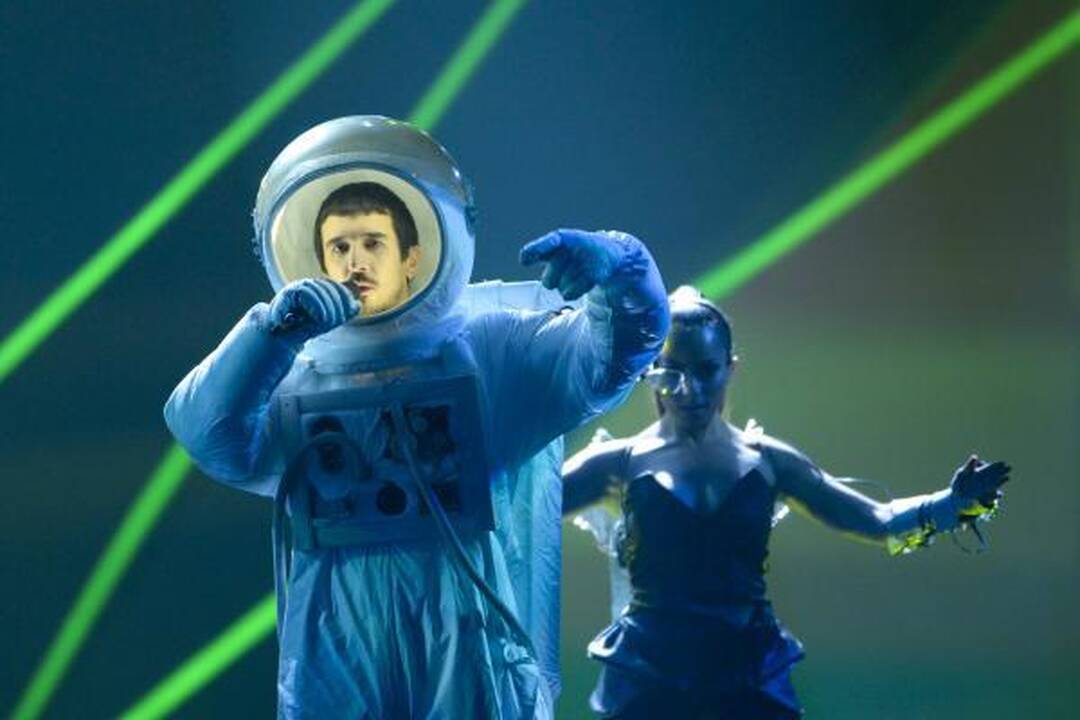Į „Eurovizijos“ finalą patekęs A. Pojavis: myliu visus lietuvius!